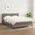vidaXL Boxspringbett 140 x 200 cm Taupe