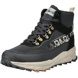 Napapijri Schnürstiefel schwarz / weißmeliert 44