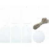 Artoz Geschenkanhänger 16 St. Weiß