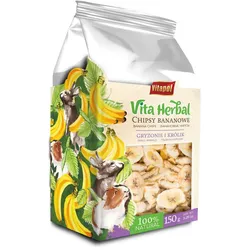 VITAPOL Bananenchips für Nager 150g