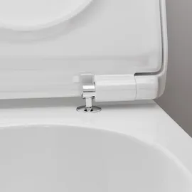 Hansgrohe EluPura S Wand-WC mit WC-Sitz Weiß HygieneEffect