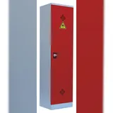 Lüllmann Umweltschrank 195 x 50 x 42 cm Rot