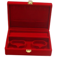 dailymall Armbänder Halsketten Geschenkbox Schmuckschachtel Schmuckbox mit Samt-Oberfläche - C
