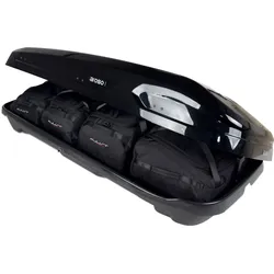 KJUST Taschen Set 4stk kompatibel mit Dachbox AROSO STUTTGART 470 - 13217