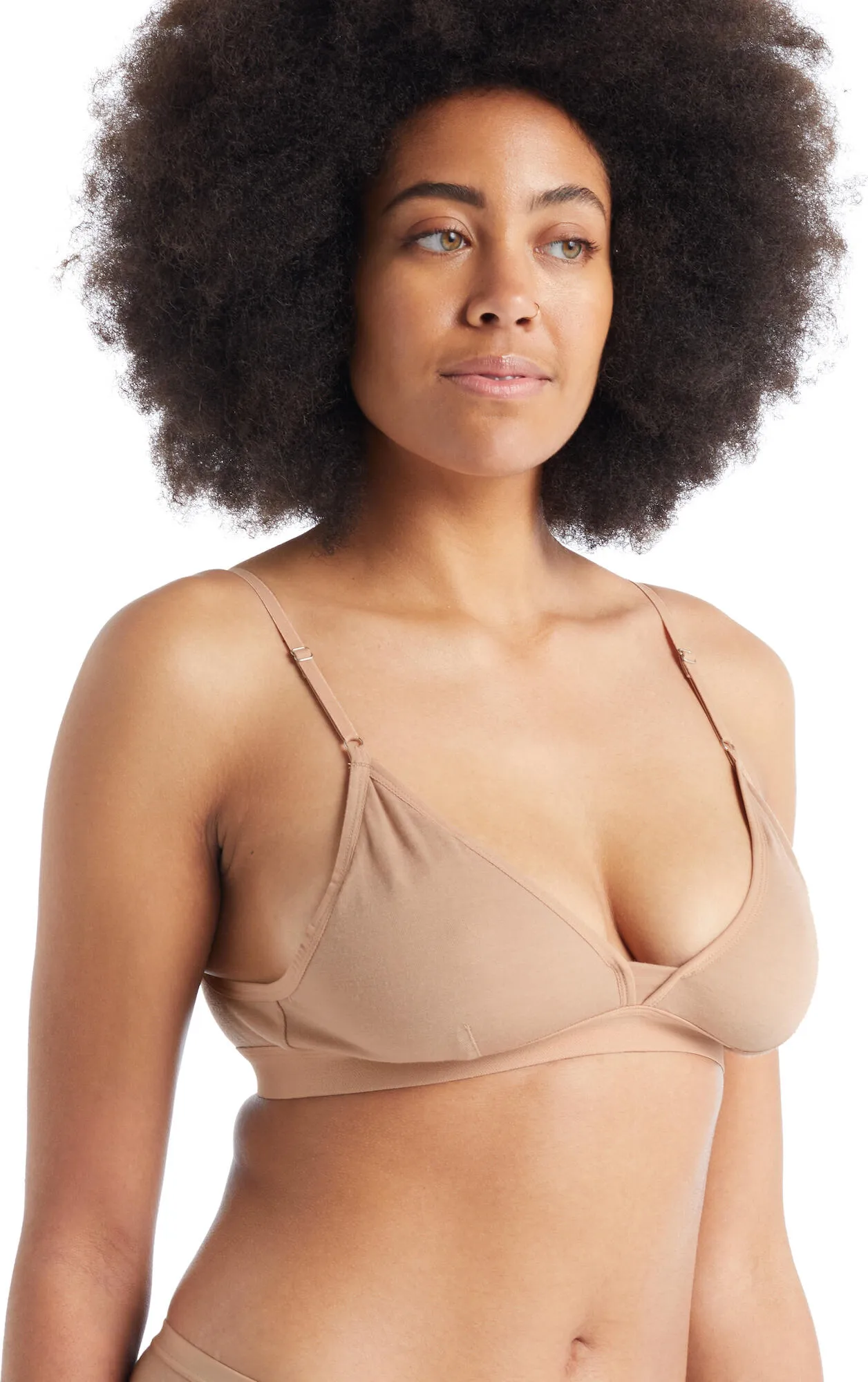 Icebreaker Women Siren Bra praline (347) L