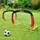 Relaxdays Fußballtor mehrfarbig 10020022