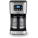 Sogo Filterkaffeemaschine CAF-SS-5671 schwarz/silber