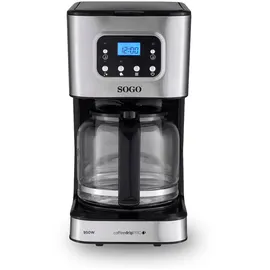 Sogo Filterkaffeemaschine CAF-SS-5671 schwarz/silber