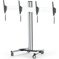 PureMounts TV Cart - Dual Display bis 55 Zoll