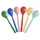 Rice Melamin Teelöffel-Set bunt – 6 Stück, 14,5 cm