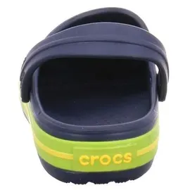 Crocs Kid's Crocband Clog Navy/Volt Green 20,5