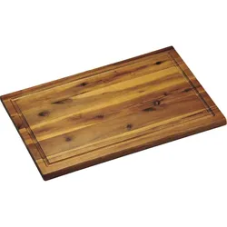 Kesper Tranchierbrett mit Saftrille 32x21x1,5cm