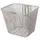 Basil Bilbao Frontkorb nude metallic