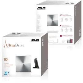 Asus UltraDrive SDRW-08U5S-U SlimLine silber, USB 2.0 (90DD0112-M20000/90DD0112-M29000)