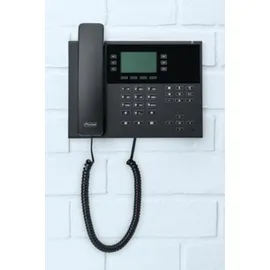 Auerswald COMfortel D-110 Schnurgebundenes Telefon, VoIP Freisprechen, Headsetanschluss, Optische Anrufsignalisierung, PoE Grafik-Display Schwarz