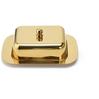 Echtwerk Butterdose aus Edelstahl, hochwertige Butterschale, Butterbox mit Deckel,