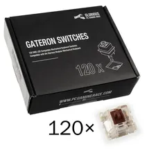 Glorious PC Gaming Race Gateron Brown Switches Tastaturschalter Braun PC