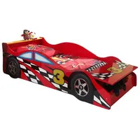 Vipack Autobett Race Car 70 x 140 cm rot