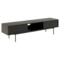 Actona TV-Lowboard Angus Metall Schwarz