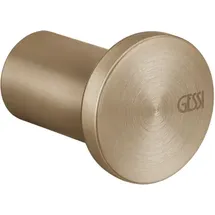 GESSI Bademantelhaken Durchmesser 28mm, 54821726, Farbe: Warm Bronze gebürstet PVD