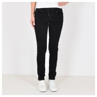 Buena Vista Damen Jeans Malibu Stretch Twill Black schwarz - S