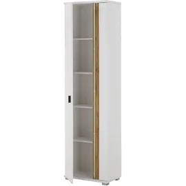 Home Affaire Mehrzweckschrank LONG ISLAND 55 x 200 x 35 cm Weiß