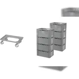 Logiplast Transportroller 7 Stück E2-Kasten 0 kg