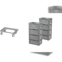 Logiplast Transportroller 7 Stück E2-Kasten 0 kg
