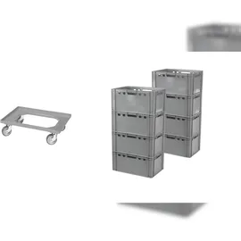 Logiplast Transportroller 7 Stück E2-Kasten 0 kg