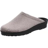 Rohde Damen Hausschuh Pantoffel Textil zart gemustert Neustadt-D 2280, Größe:42 EU, Farbe:Beige - Beige - 42