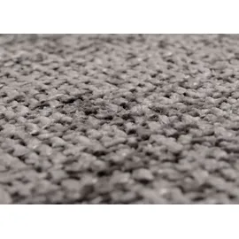 Mendler Esszimmer-Set HWC-G55, 4er-Set Stuhl + Sitzbank 160cm, Edelstahl gebürstet Stoff/Textil Chenille ~ dunkelgrau