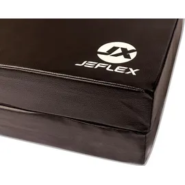 JEFlex Turnmatte 100 x 70 x 8 cm SCHWARZ/GRAU Weichbodenmatte - schwarz