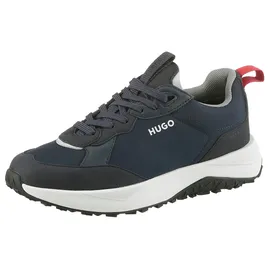 Hugo Kane_Runn Sneaker, Halbschuh, Freizeitschuh, Outdoorsneaker im Material-Mix blau 36 EU