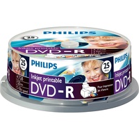 Philips DVD-R 4,7GB 16x bedruckbar 25er Spindel