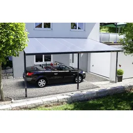 Gutta Terrassenüberdachung 546 x 306 cm anthrazit Typ C