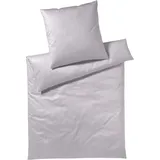 ELEGANTE Solid Mako-Satin rose 155 x 220 cm + 80 x 80 cm