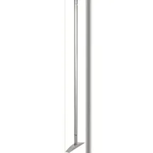 Kerkmann Abschlusssäule Stahl 55 x 45 x 1750 mm Silber