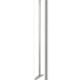 Kerkmann Abschlusssäule Stahl 55 x 45 x 1750 mm Silber