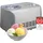 First Austria TZS First Austria Eismaschine mit Kompressor 1,2L, Joghurtbereiter, Ice Cream Maker, Edelstahl, Joghurtmaschine, Eisbehälter, Display, selbstkühlend | Grau