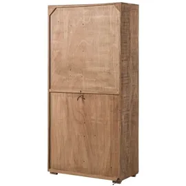 Massivmoebel24 Schrank 88 x 40 x 180 cm Beige