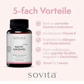 Sovita Nachtkerzenöl Kapseln 180 St.