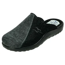 FLY FLOT Pantoletten Schwarz 47