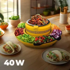 Cecotec Taco Maker Fun Taco Andale 40 W Gelb