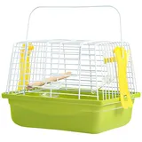 Lovebird Transportkäfig | Nymphensittich-Transportträger | Tragbarer Vogelkäfig, Tablett-Design, Vogelbedarf, Nymphensittich-Transport, mittelgroße Papageienträger, Loveqbird Reisekäfig, Sittich