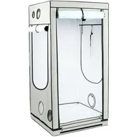 Weedness Home-Box Ambient Q150+ Growbox 150x150x220 cm - Zuchtzelt Growschrank Growzelt Zuchtbox Gewächszelt Lichtdicht Anbau Grow Indoor