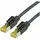 Draka Comteq Cat.6a 10m 10m Cat6a S/FTP (S-STP) Schwarz (PiMF, S/FTP, CAT6a, 10 m), Netzwerkkabel