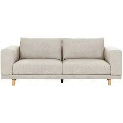 3-Sitzer Sofa hellbeige NIVALA