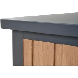 Siena Garden Kissenbox 181 x 79 x 75 cm woodlook braun