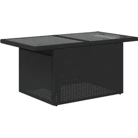 vidaXL 8-teiliges Gartensofa-Set Loungeset schwarz