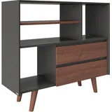 Phoenix Regal 110 x 97,4 x 38 cm Eiche / Walnuss